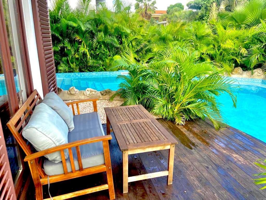 Neue Villa TROPIC PARADISE Willemstad Esterno foto